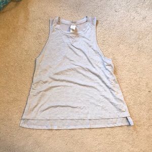 NWOT New Balance Running grey mesh tank - Sz M